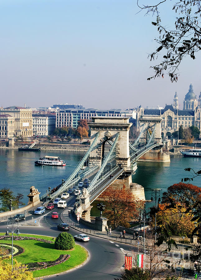 The Chain Bridge in Budapest by Jelena Jovanovic The Chain Bridge in Budapest by Jelena Jovanovic