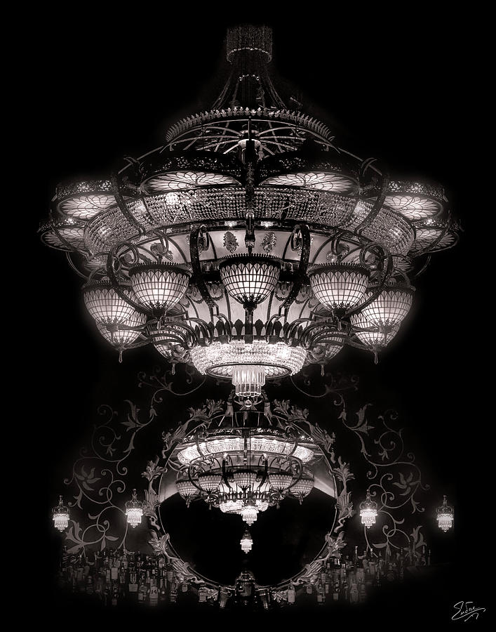 The Chandelier At Romanovs Photograph by Endre Balogh