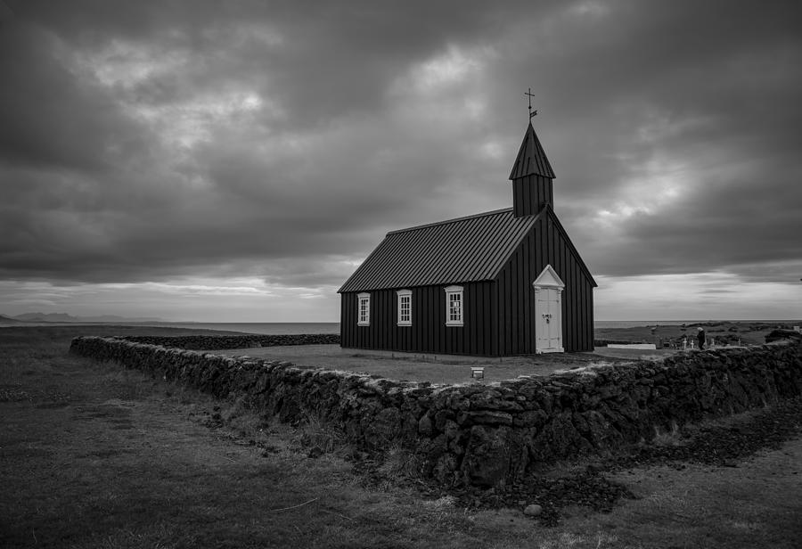 The Chapel And The Mourner Photograph by Raymond Ren Rong Liu - Fine ...