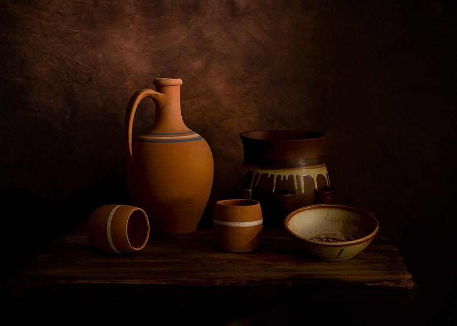 Still Life Photograph - The Charm Of Pottery by Maymayphoto
