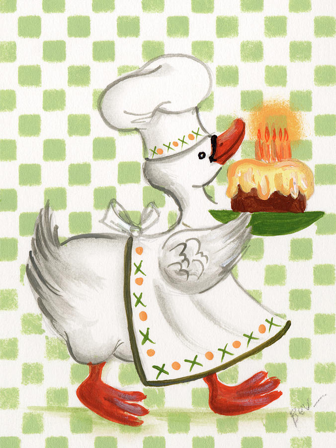 The Chef Painting by Beverly Johnston