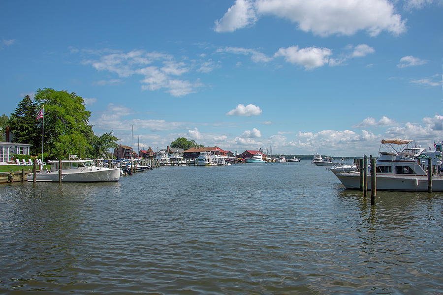 The Chesapeake Bay at St Michaels Maryland Photograph by Bill Cannon