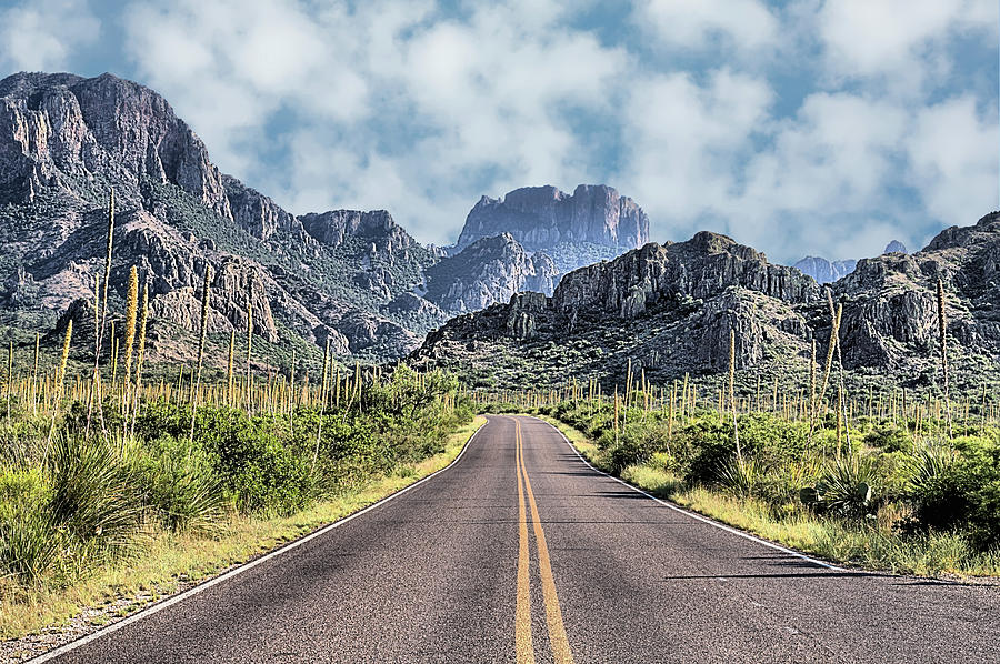 The Chisos Mountains Photograph by JC Findley