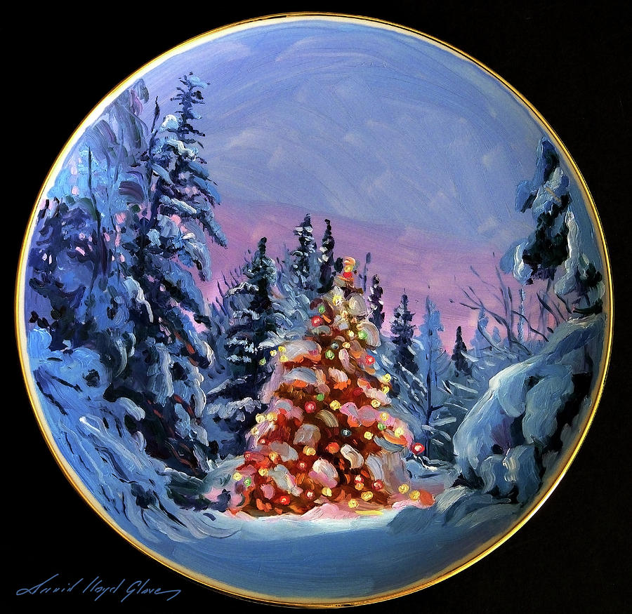 The Christmas Forest Painting