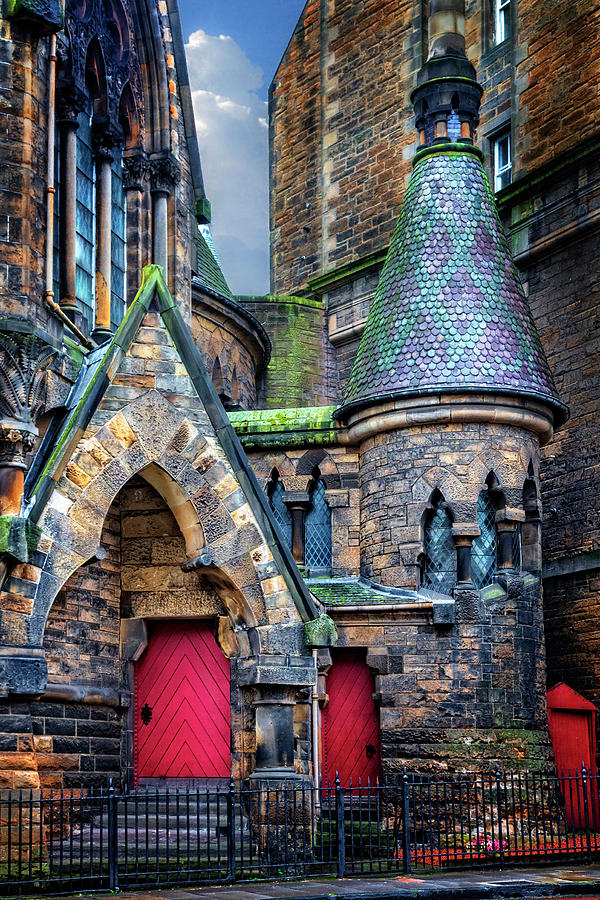 The Church Of The Red Doors Photograph By Debra And Dave Vanderlaan