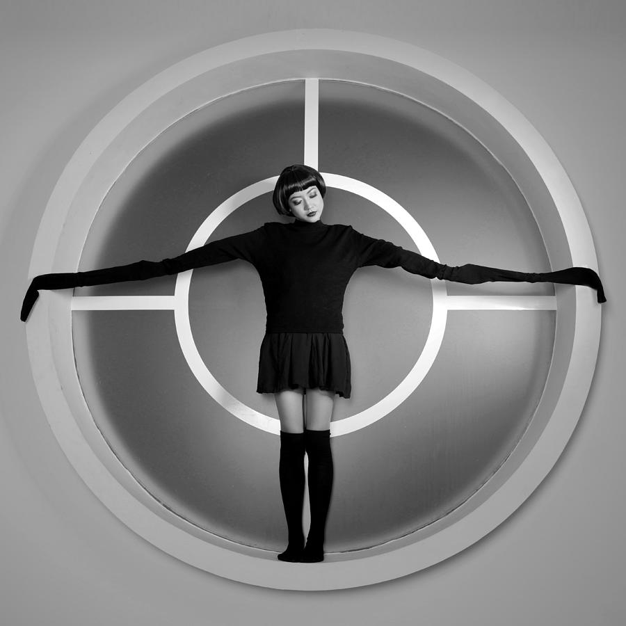 Black And White Photograph - The Circle by Faizal Besari