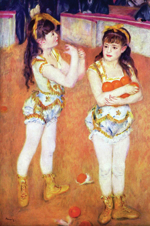 The circus Fernando Painting by Pierre-August Renoir
