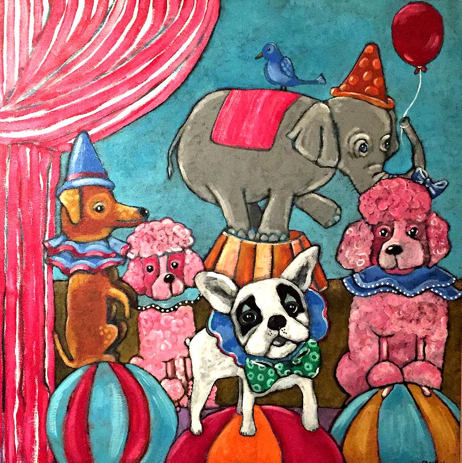 The Circus Painting by Suzan Buckner - Fine Art America