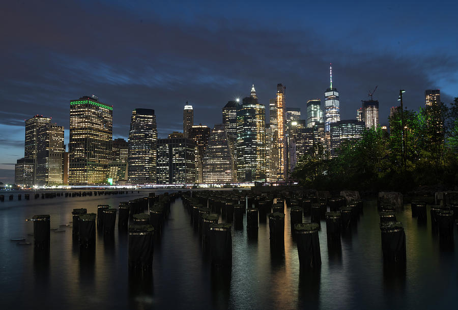 The City Alight Photograph by Alex Lapidus - Pixels