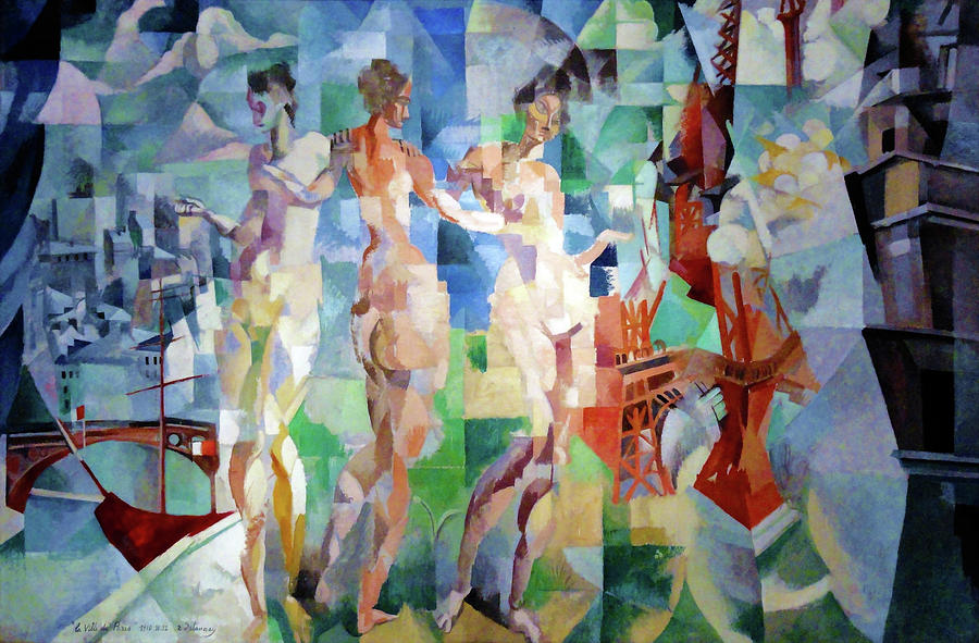 The city of Paris - Digital Remastered Edition by Robert Delaunay The city of Paris - Digital Remastered Edition by Robert Delaunay