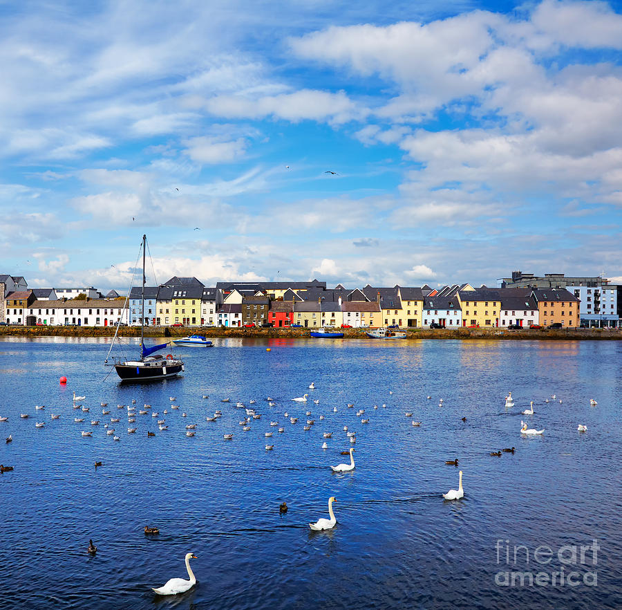 Claddagh Photograph - The Claddagh In Galway City During by Gabriela Insuratelu Claddagh Photograph - The Claddagh In Galway City During by Gabriela Insuratelu