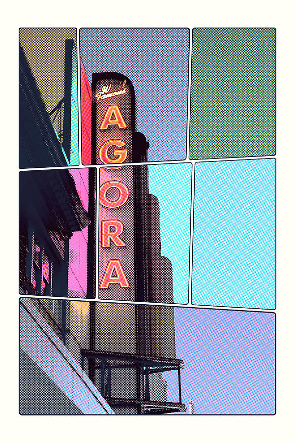 The Cleveland Agora comic book edit Photograph by Michael Demagall