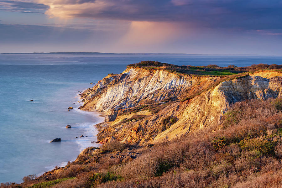 The Cliffs at Aquinnah by Michael Blanchette The Cliffs at Aquinnah by Michael Blanchette