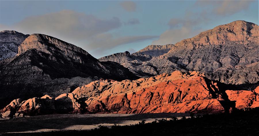 The Cliffs of Red Rock Canyon Photograph by John Glass