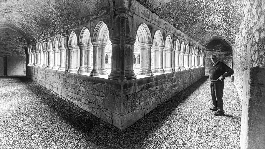 Vintage Photograph - The Cloisters by 2tanksphotography.ie