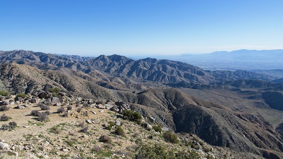 The Coachella Valley From Keyes View Photograph