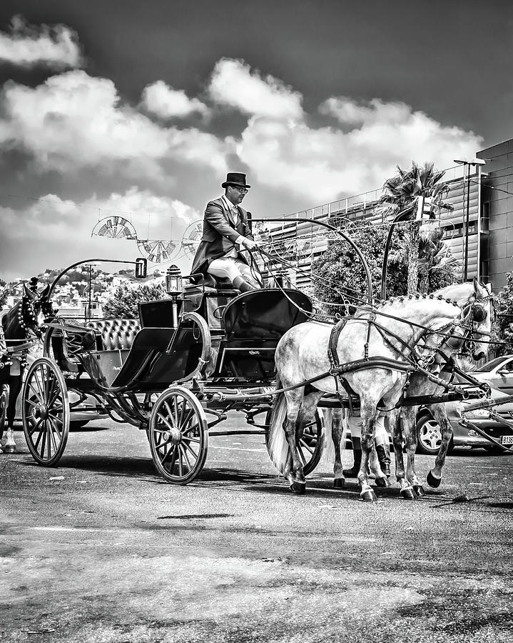 Coachman Photograph - The Coachman by Borja Robles Coachman Photograph - The Coachman by Borja Robles