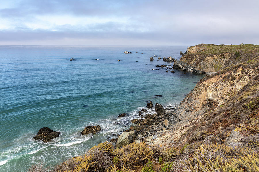 The Coastline of Big Sur by TL Wilson Photography Photograph by Teresa Wilson