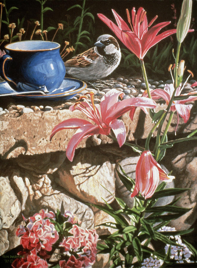 The Coffee Cup Painting by Ron Parker