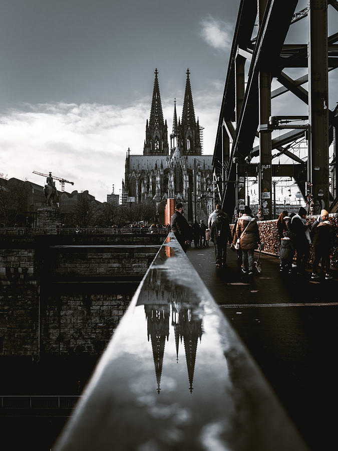 Germany Photograph - The Cologne Cathedral by Massimiliano Coniglio