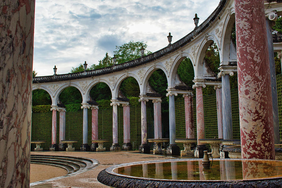 The Colonade in The Gardens of Versailles Photograph by Portia Olaughlin