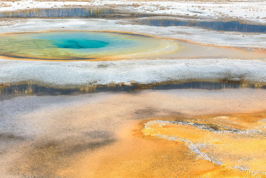 Yellowstone National Park Photograph - The Color Of Yellowstone by Aidong Ning