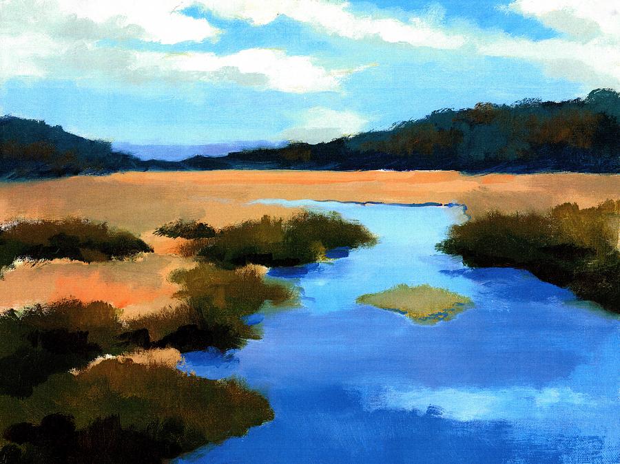 Rocky Mountain National Park Painting - The Colorado River, Kawuneeche Valley by Arthur Stauder