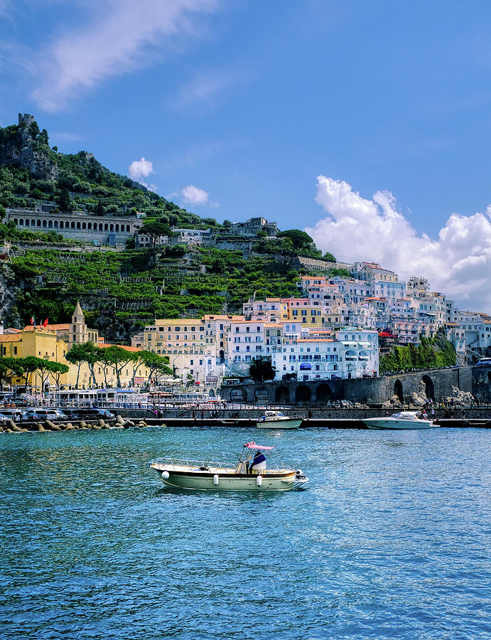 The Colorful Amalfi Coast  Photograph by Robert Bellomy
