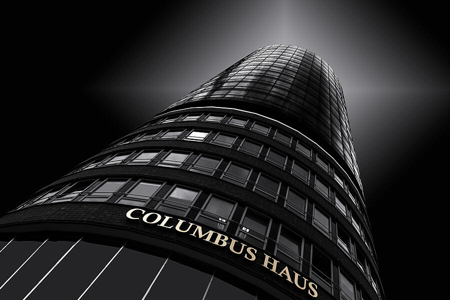 Architecture Photograph - The Columbus House by Roland Weber