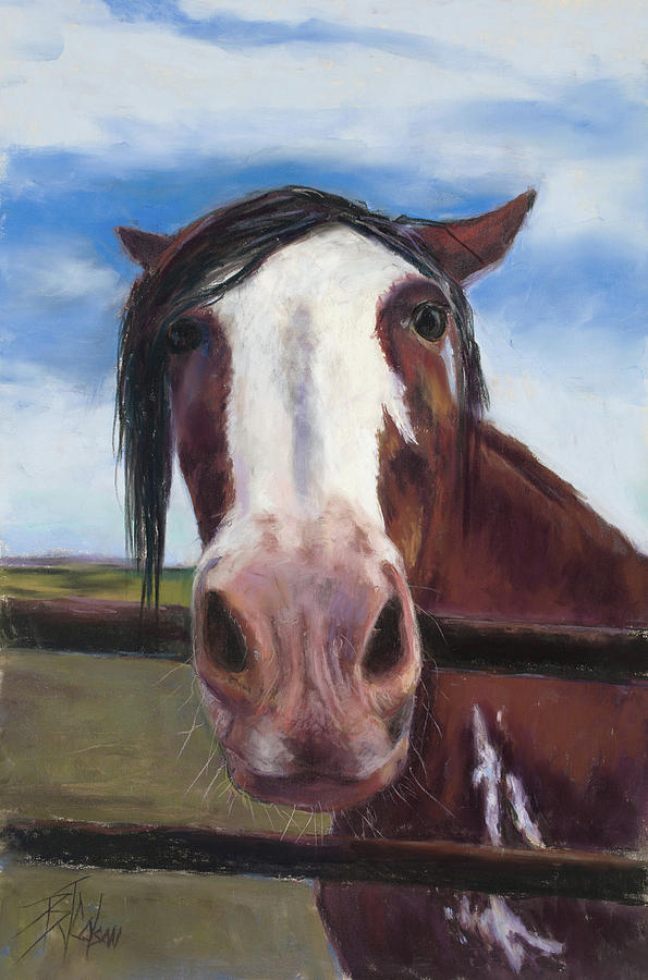 Horse Pastel - The Combover by Billie Colson