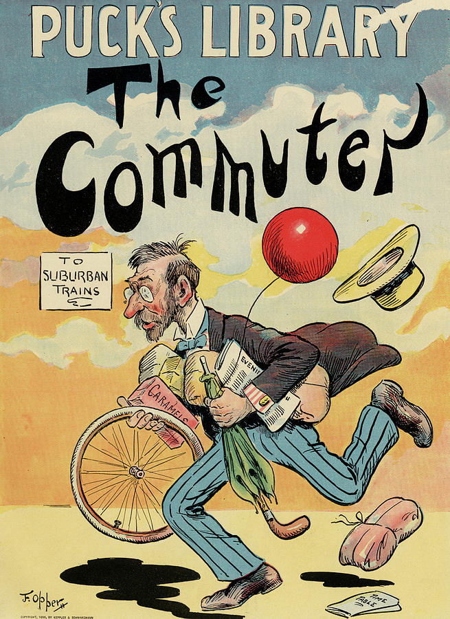 The Commuter Painting by 