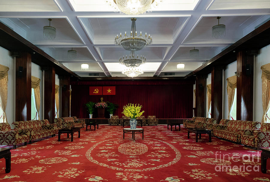 The Conference Hall - Reunification Palace -- Ho Chi Minh City Photograph