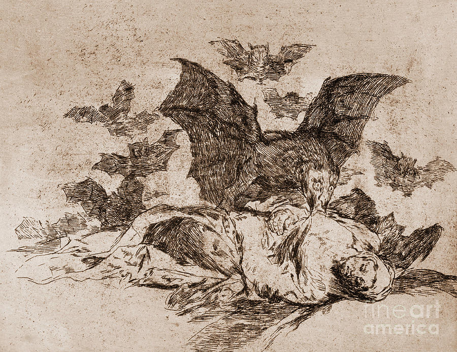 The Disasters of War ,The results, The consequences Drawing by Goya
