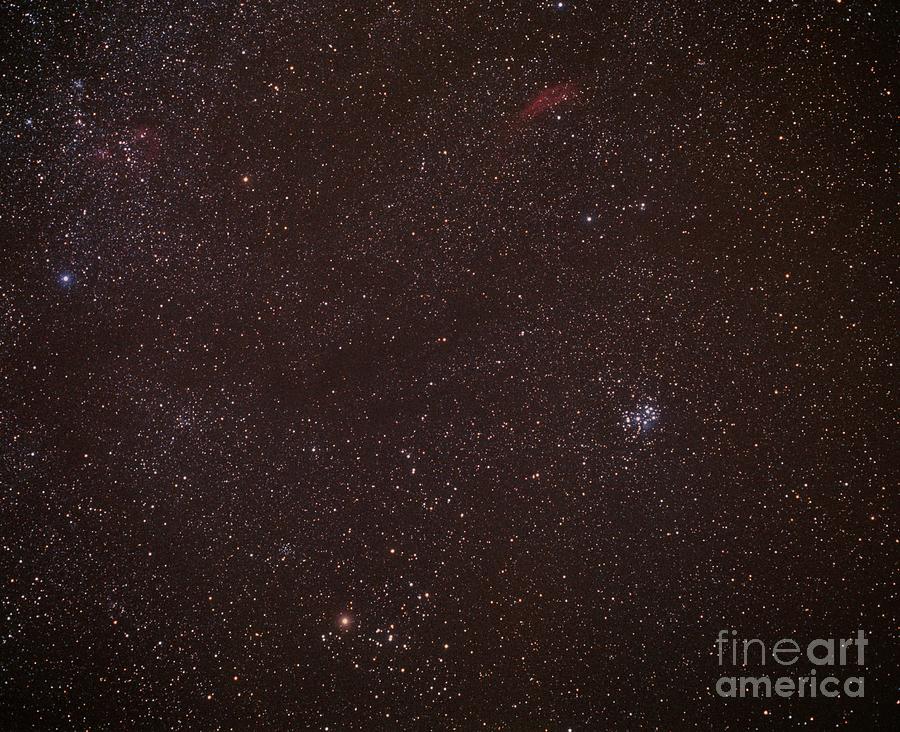 Constellation Photograph - The Constellation Of Taurus by John Sanford/science Photo Library