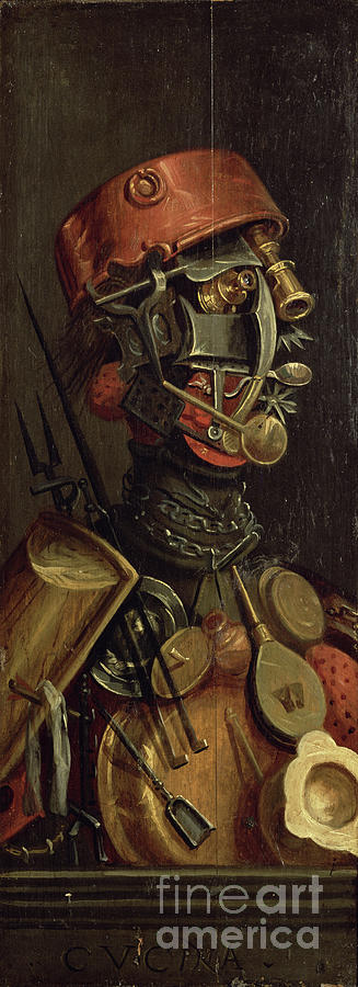 The Cook, After Arcimboldo Painting by Unknown Artist