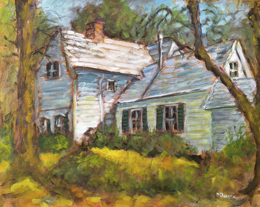 The Cornelius Farmhouse Painting by Mike Bergen