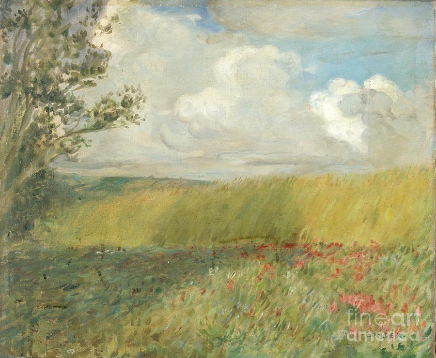 The Cornfield, 1888-1909 Drawing by Heritage Images