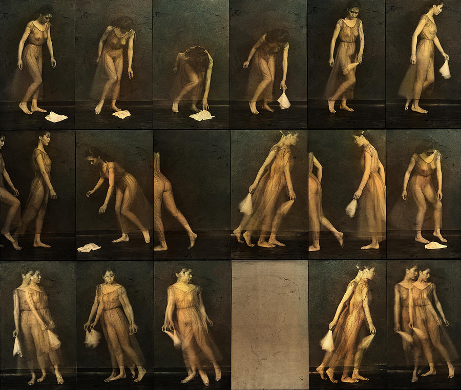 Nude Photograph - The Correspondence Of A Photographer Playing With Muybridge by Fuyuki Hattori