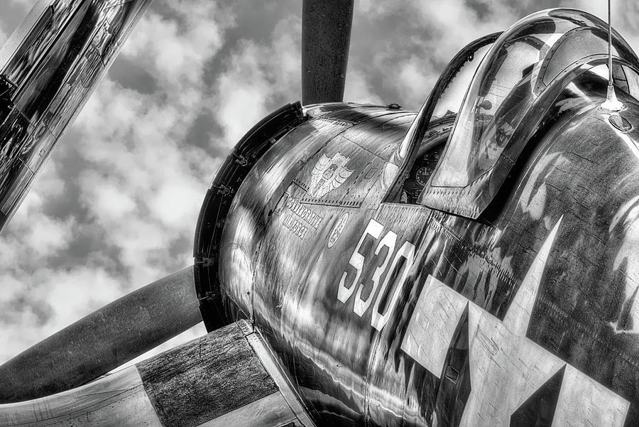 Sunset Photograph - The Corsair F4 U by JC Findley