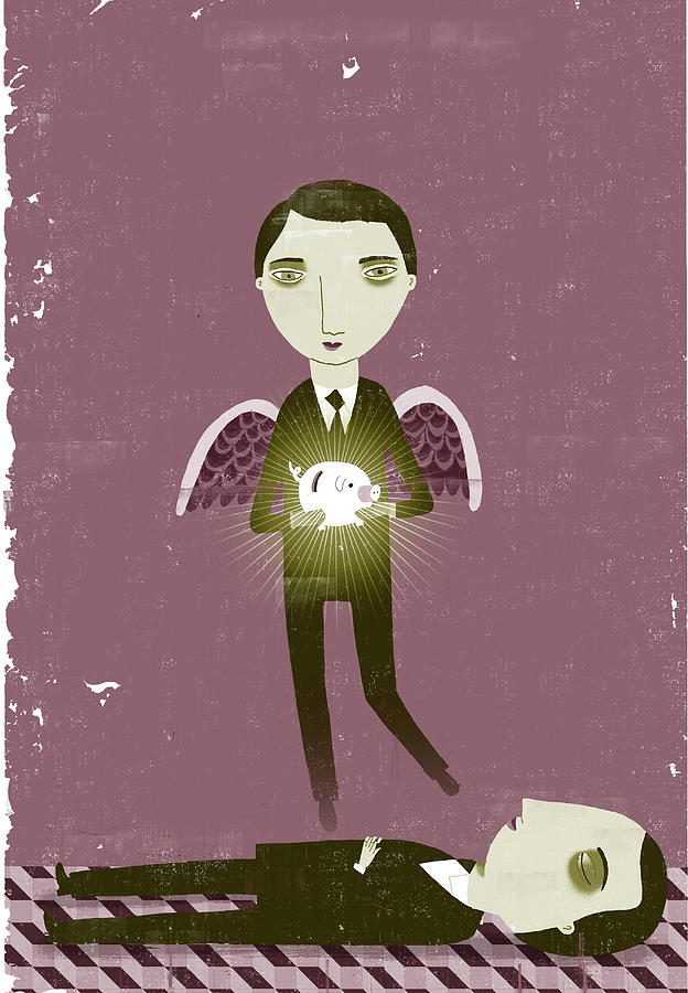 The Cost Of Death Digital Art by Luciano Lozano The Cost Of Death Digital Art by Luciano Lozano
