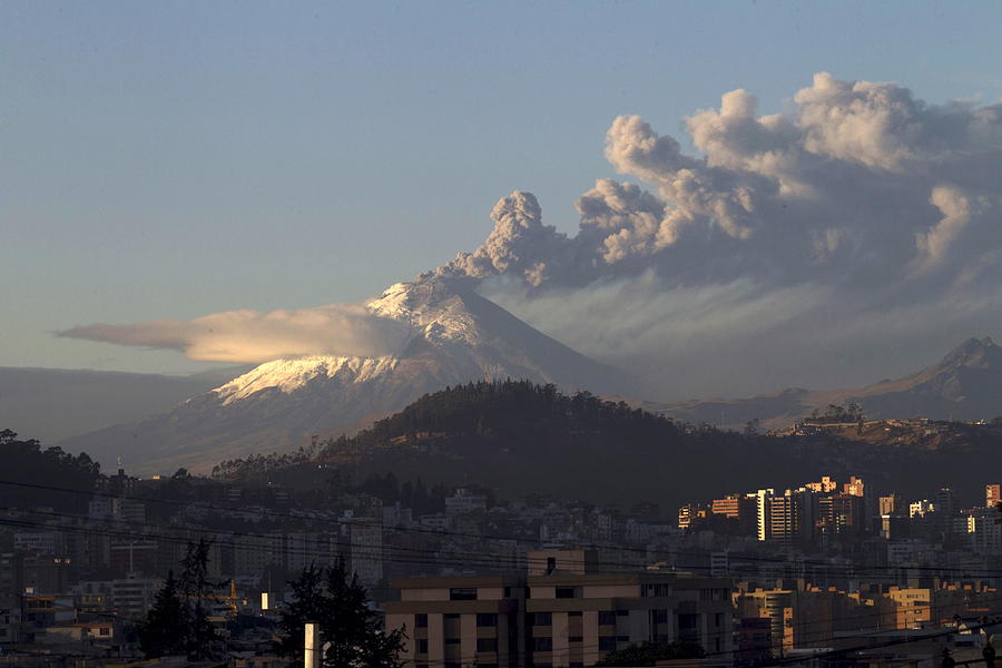 The Cotopaxi Volcano One of the Worlds Photograph by Guillermo Granja ...