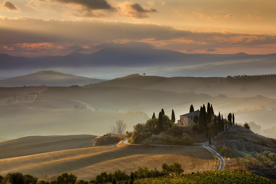 Landscape Photograph - The Count Of Tuscany by Mauro Tronto