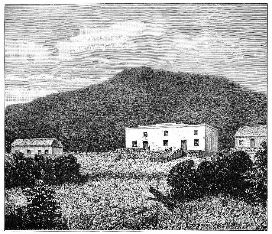 The Country House Of Paul Kruger, South Drawing by Print Collector