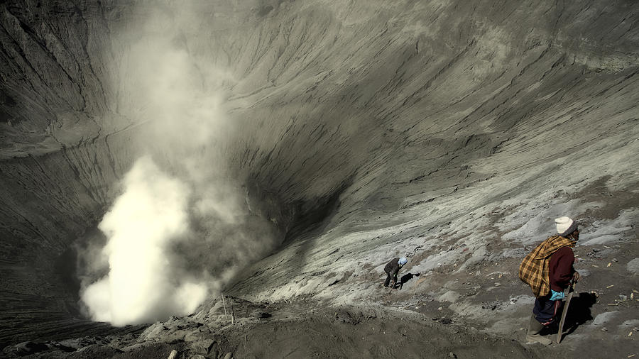 Wildlife Photograph - The Crater by Johannes Oei