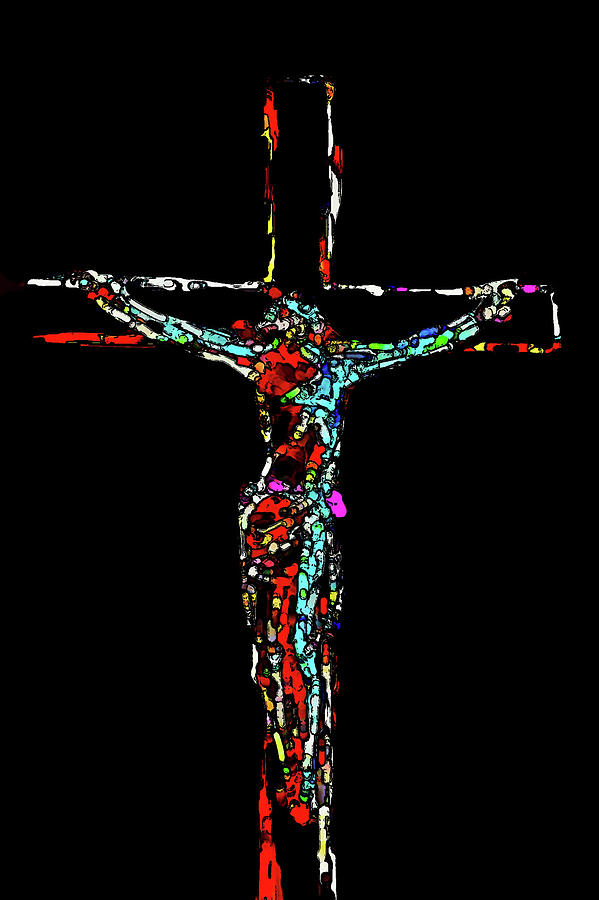Jesus Christ Painting - The Cross by O