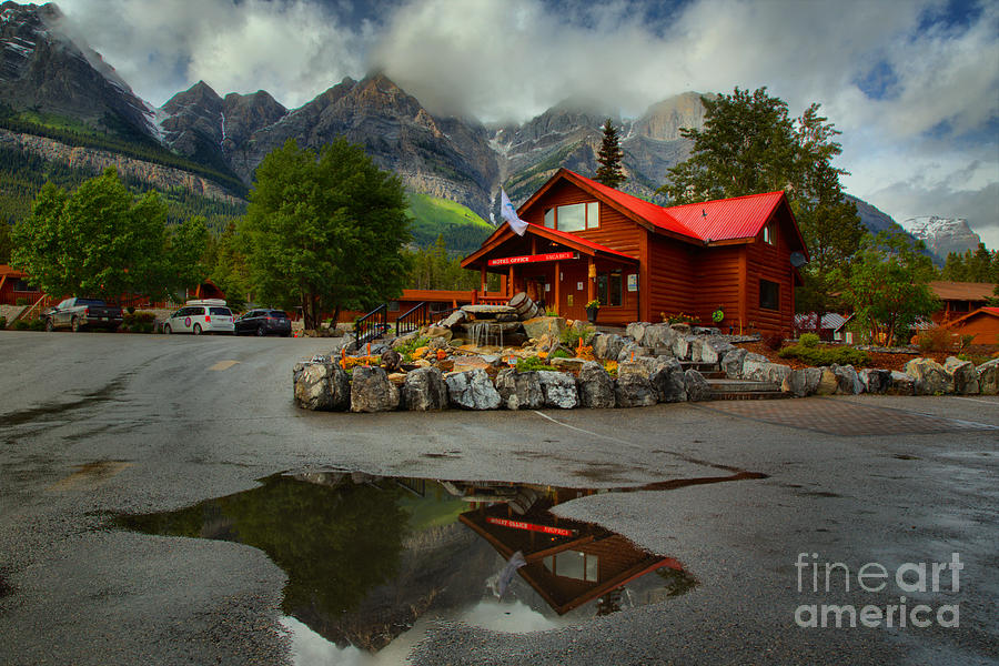 Banff National Park Photograph - The Crossing Resort by Adam Jewell