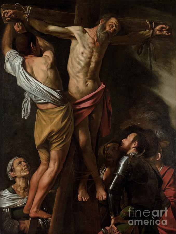 The Crucifixion Of Saint Andrew Drawing by Heritage Images