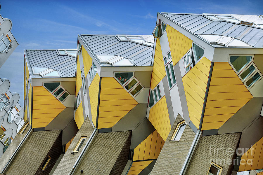 The Cubic Houses of Rotterdam Photograph by Norman Gabitzsch