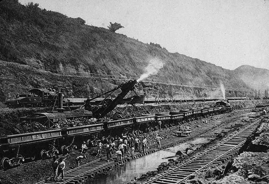 The Culebra Cut by Hulton Archive