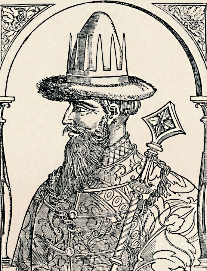 The Czar Ivan The Terrible 1590 Drawing by Print Collector